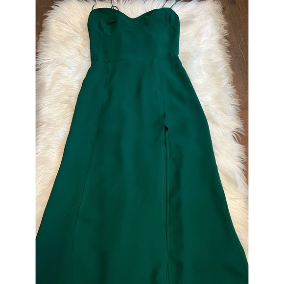 Reformation Juliette Dress in Emerald - Picture 9 of 10